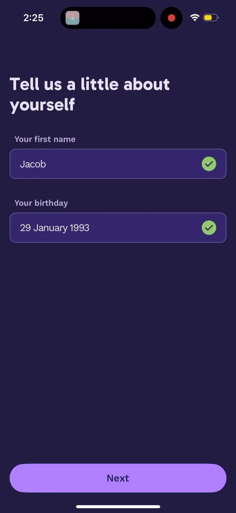 Paired onboarding screen 19