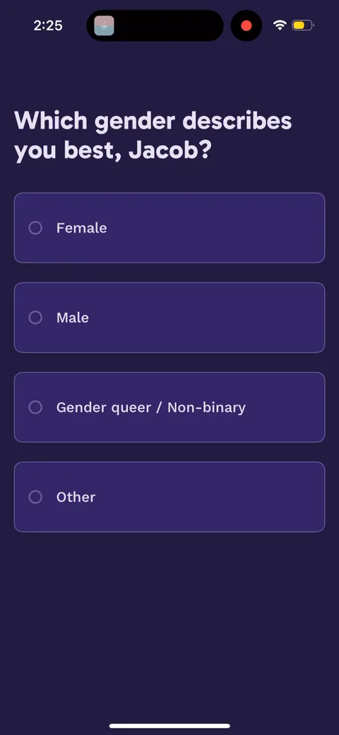 Paired onboarding screen 21