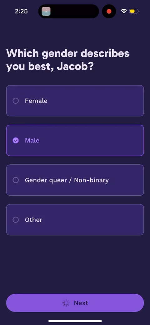 Paired onboarding screen 22