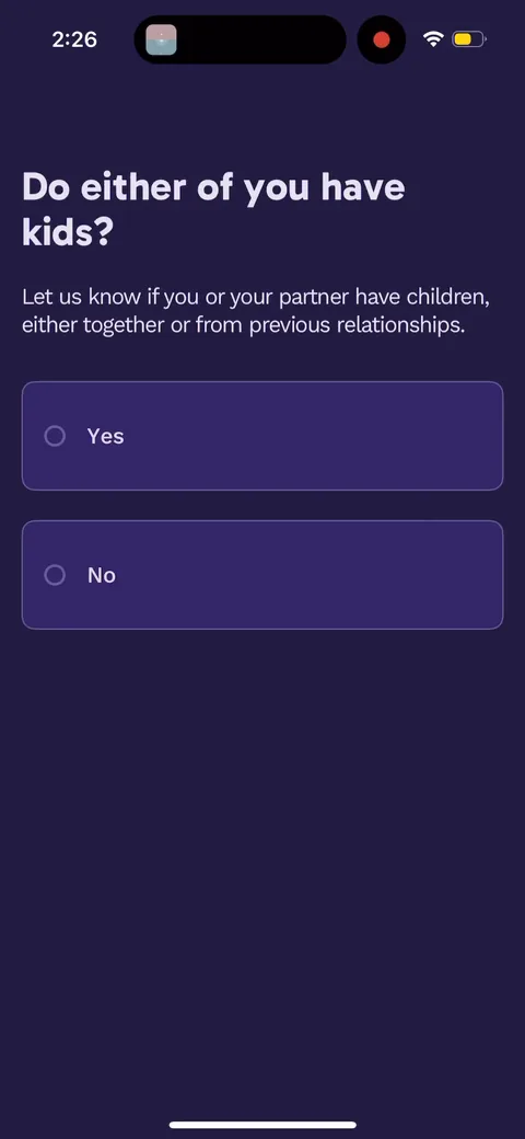 Paired onboarding screen 35