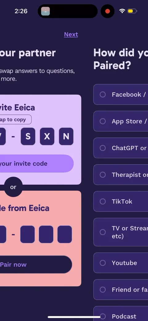 Paired onboarding screen 37
