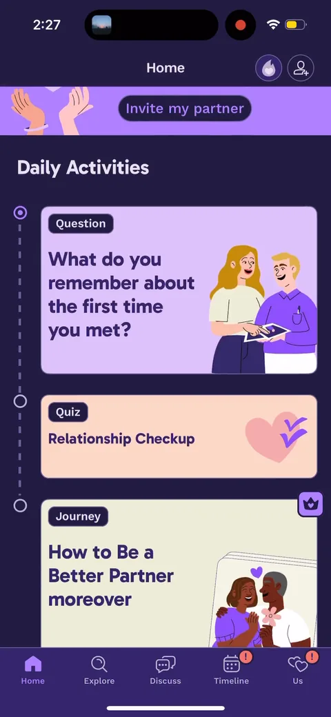 Paired onboarding screen 78