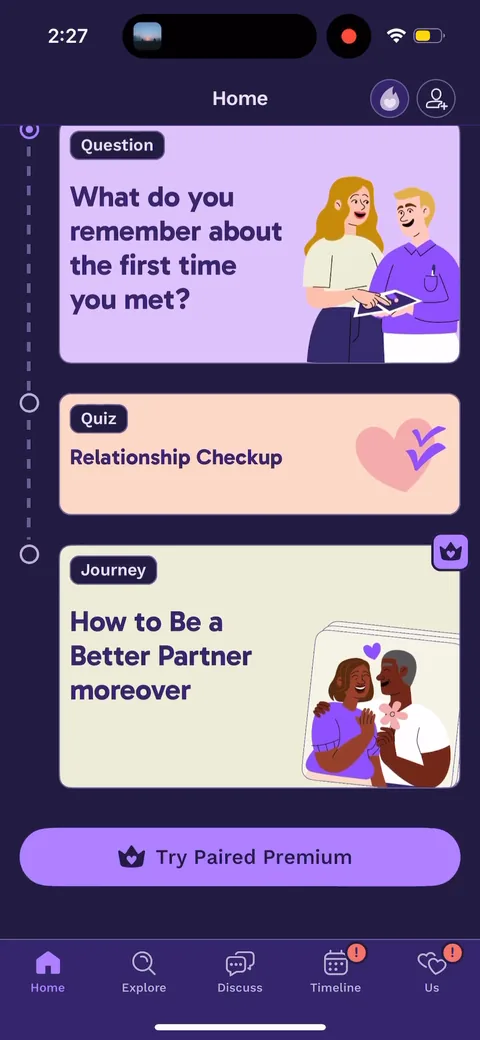 Paired onboarding screen 80