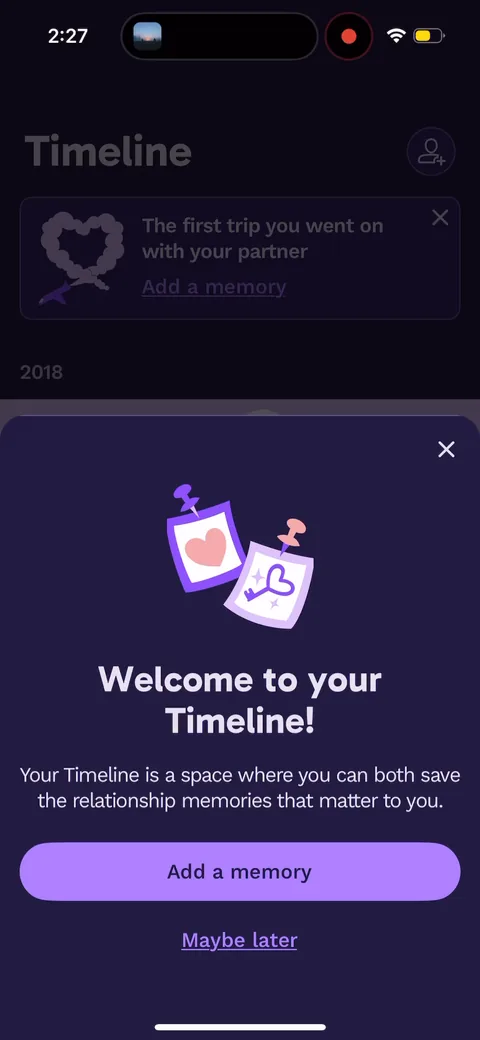 Paired onboarding screen 84