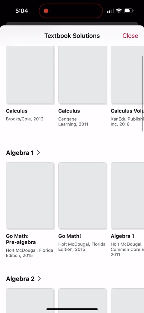 Photomath onboarding screen 10