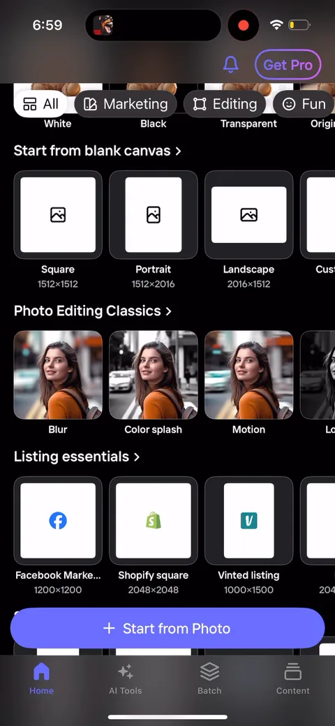 Photoroom onboarding screen 10