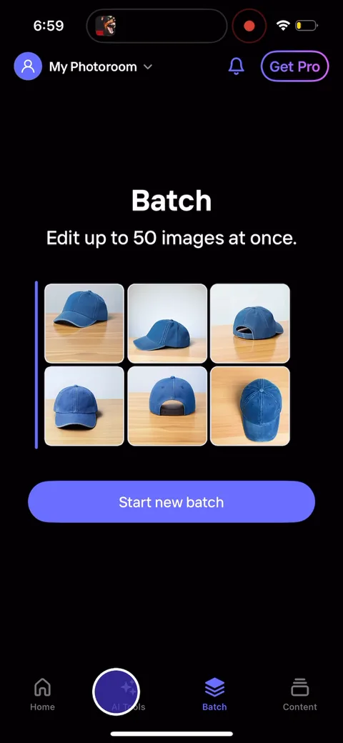 Photoroom onboarding screen 19