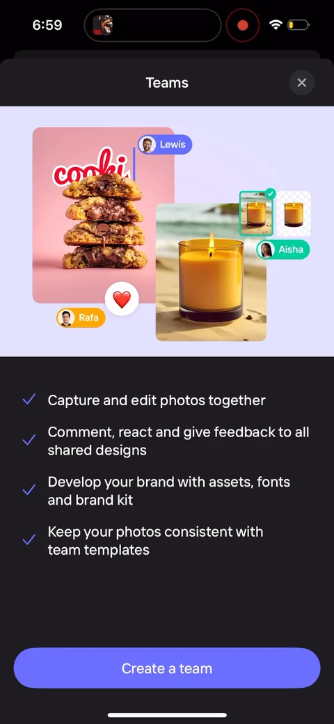 Photoroom onboarding screen 22