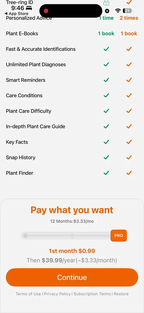 Picturethis onboarding screen 47