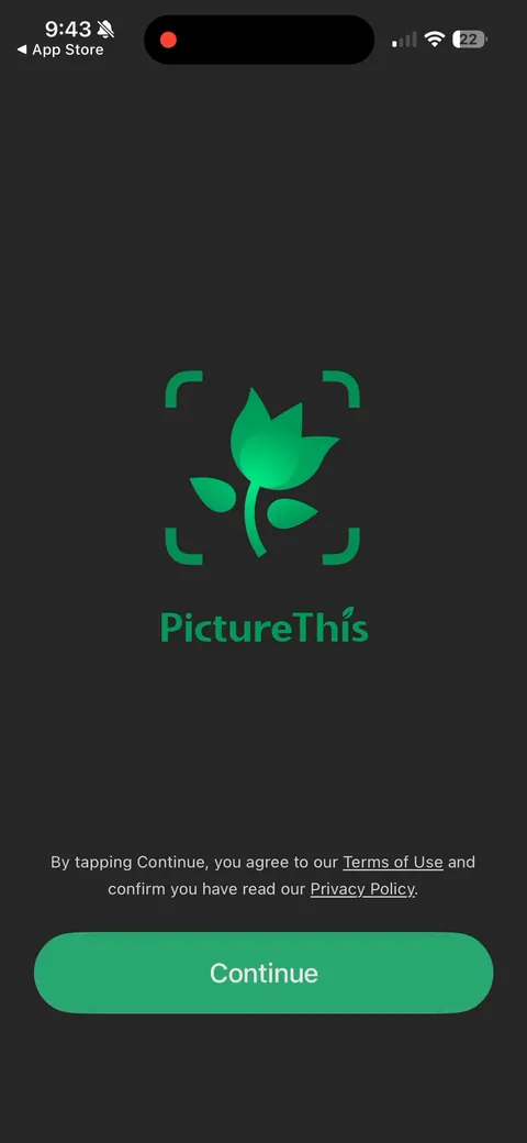 Picturethis onboarding flow