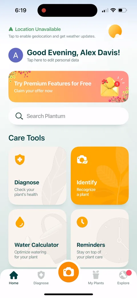 Plantum onboarding screen 13