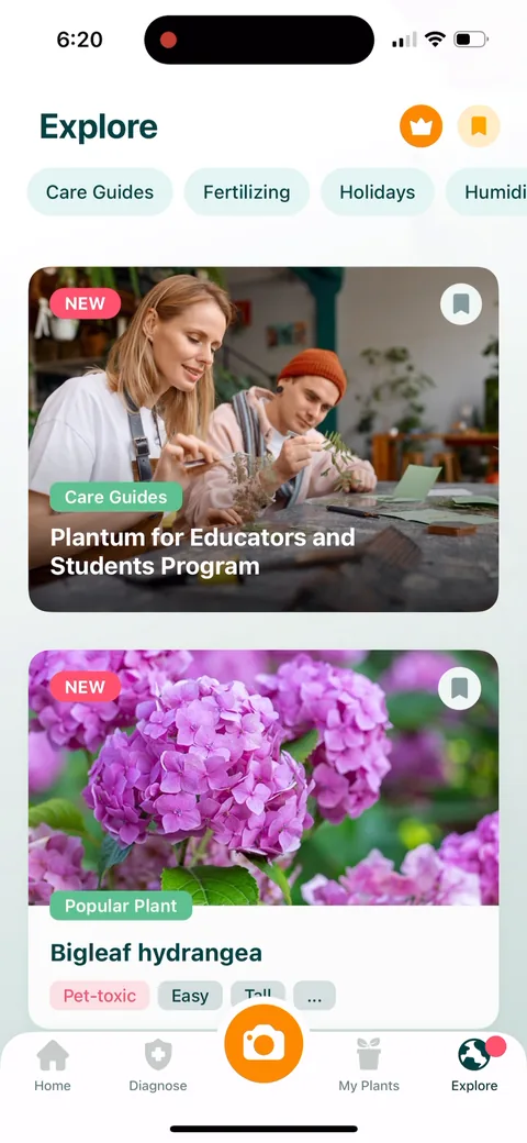 Plantum onboarding screen 23