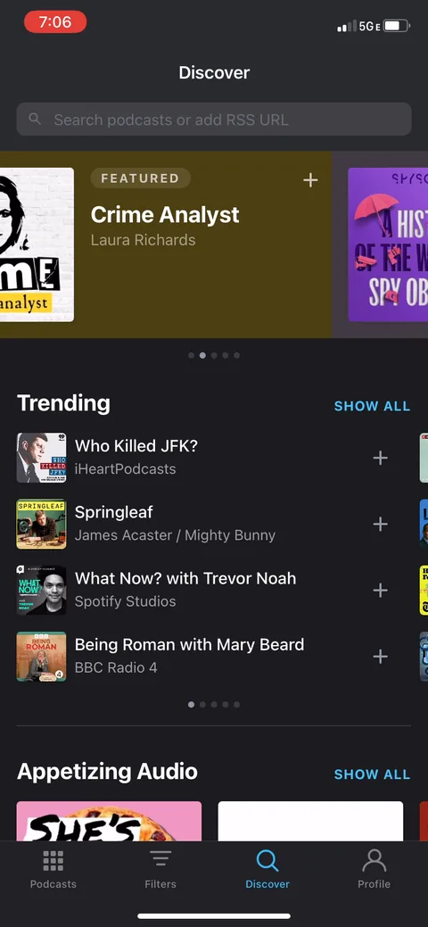 Pocket Casts onboarding screen 12