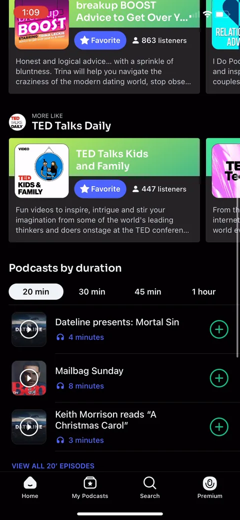 Podcast App onboarding screen 23