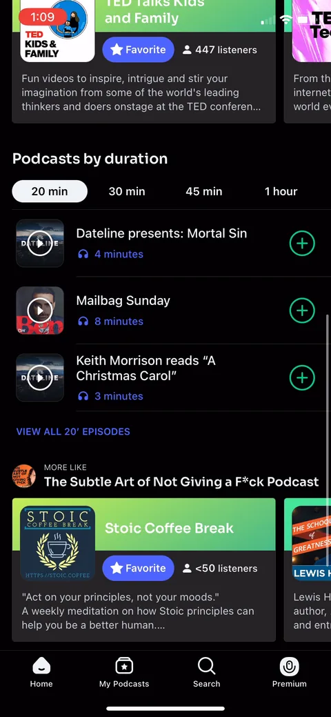 Podcast App onboarding screen 24