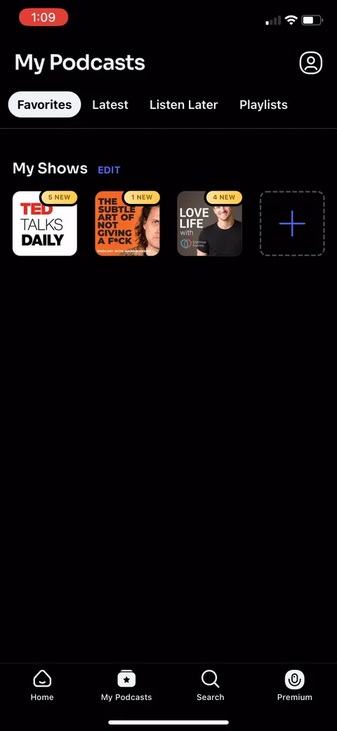 Podcast App onboarding screen 26