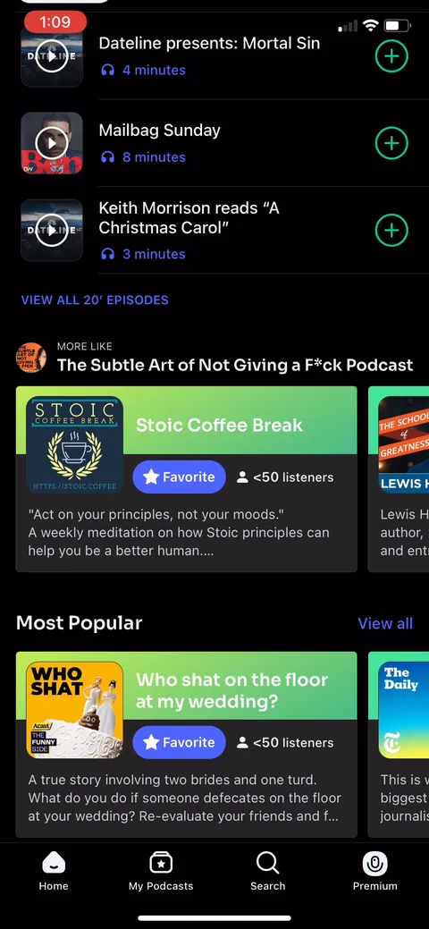 Podcast App onboarding screen 31