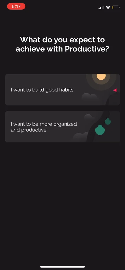 Productive onboarding screen 15