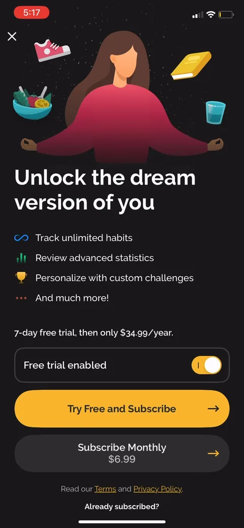 Productive paywall with pricing, onboarding screen 20