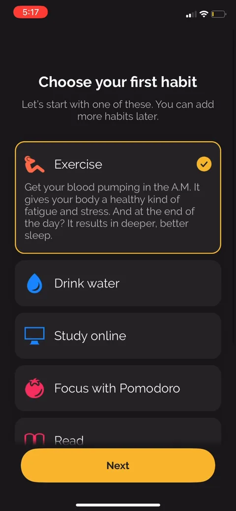 Productive onboarding screen 34