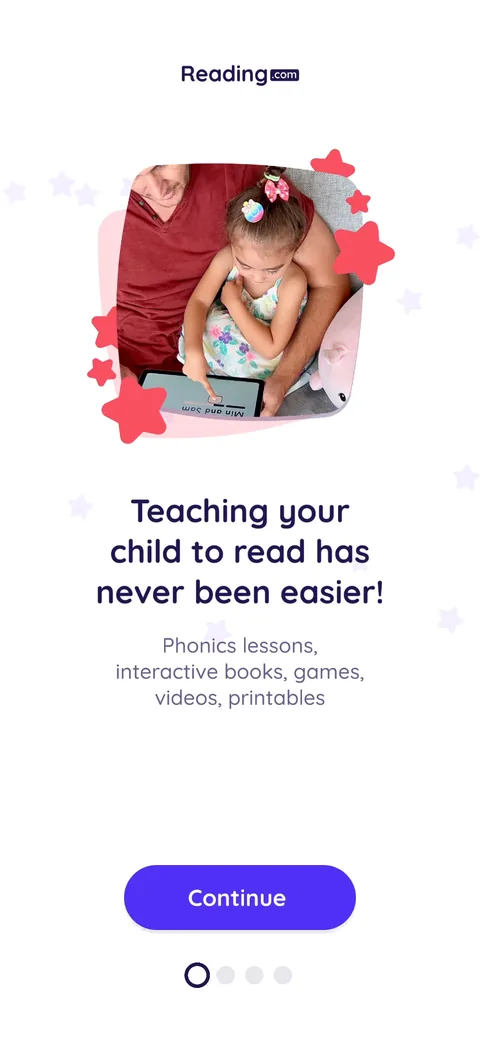Readingcom onboarding screen 3