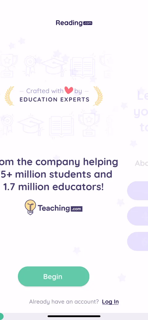 Readingcom onboarding screen 7