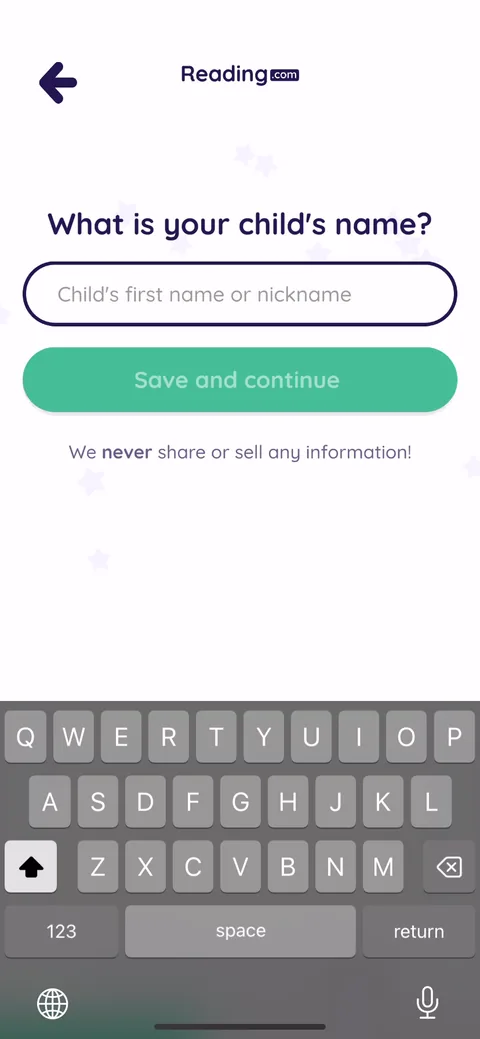 Readingcom onboarding screen 10