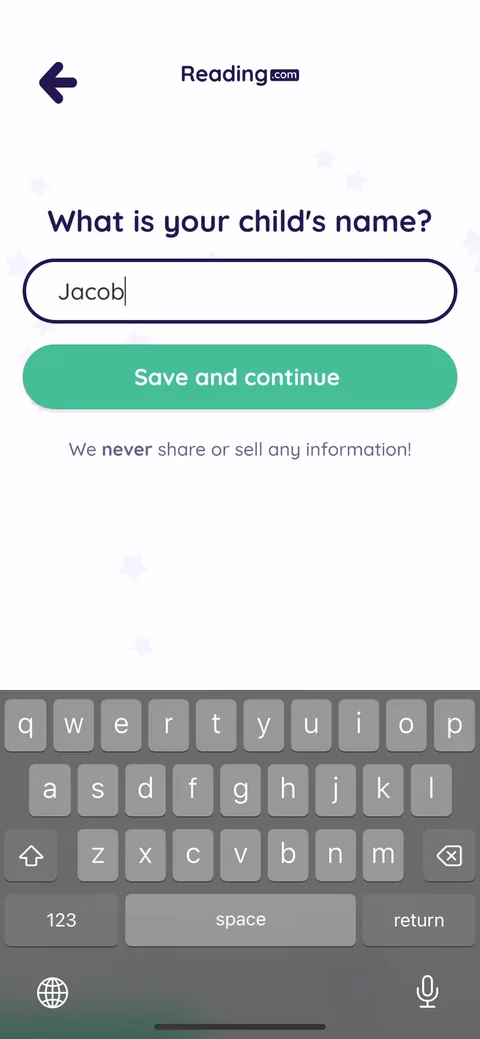 Readingcom onboarding screen 11