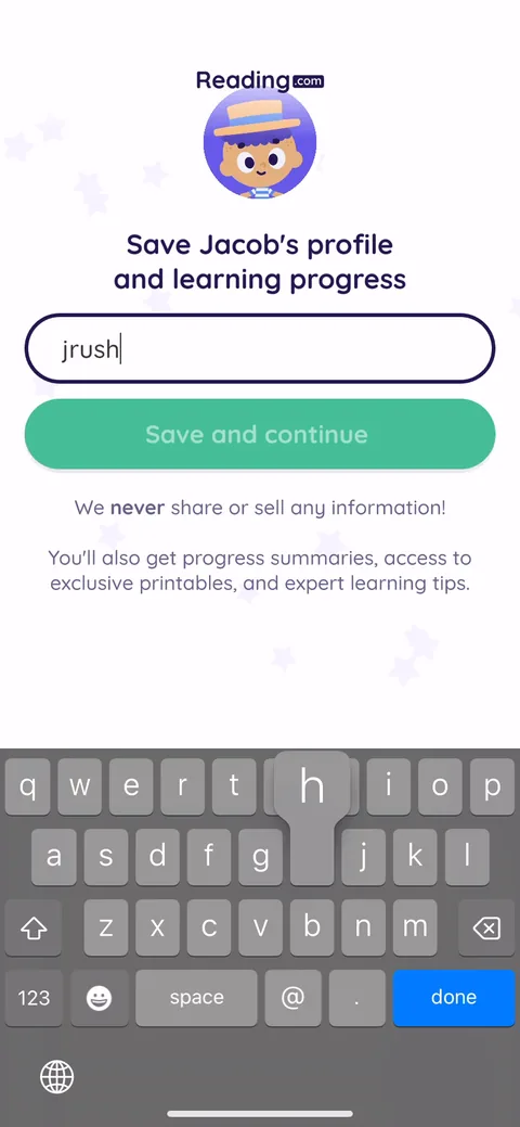 Readingcom onboarding screen 23