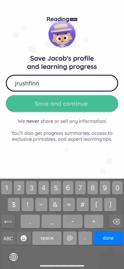 Readingcom onboarding screen 24