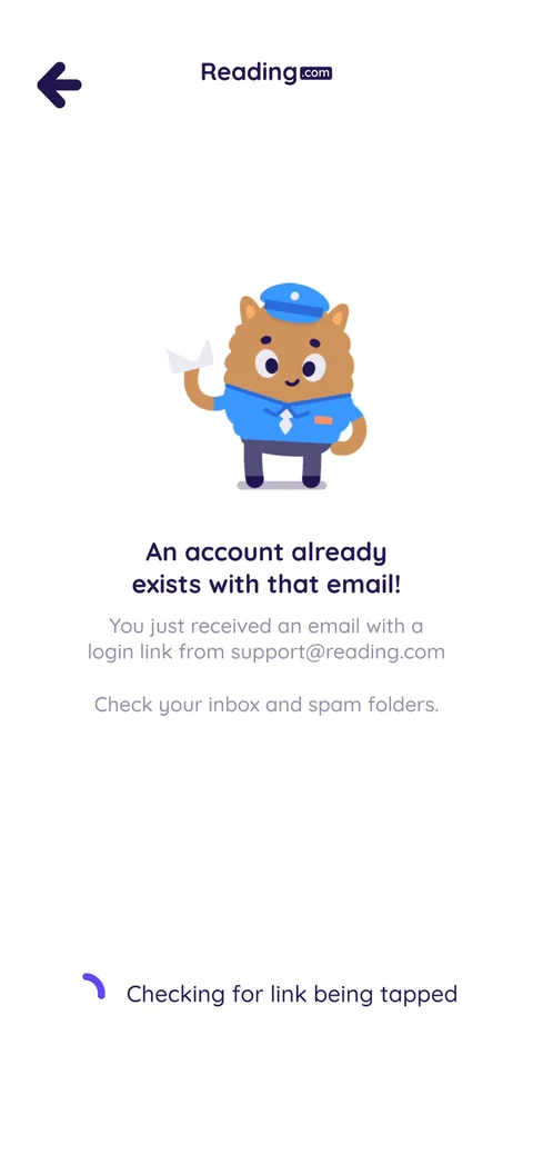 Readingcom onboarding screen 32