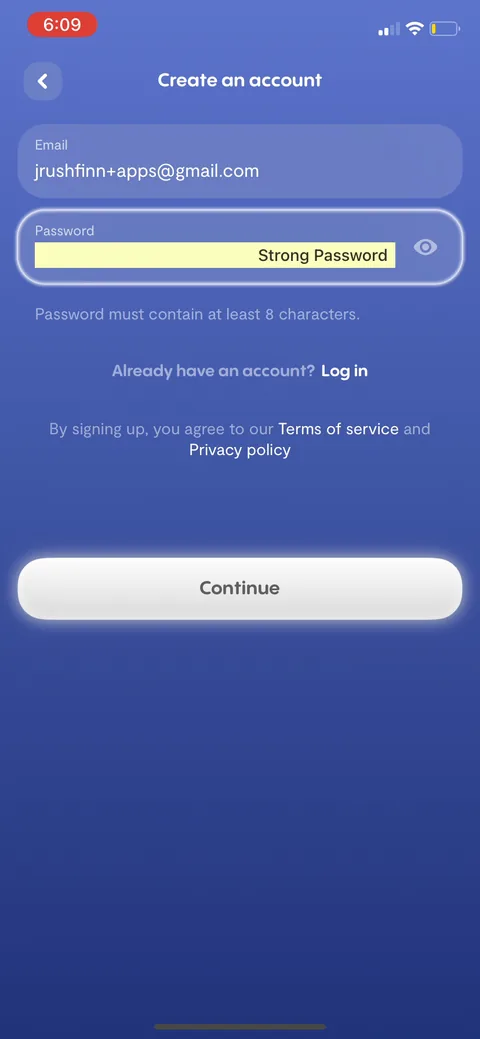 Replika onboarding screen 9