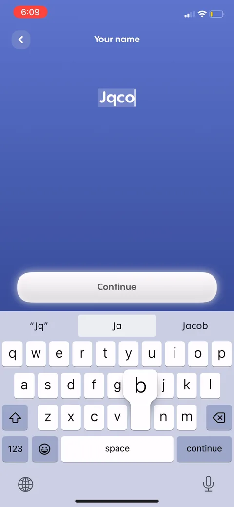 Replika onboarding screen 10