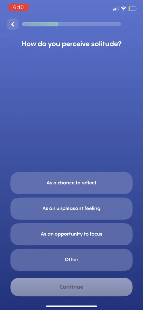 Replika onboarding screen 35