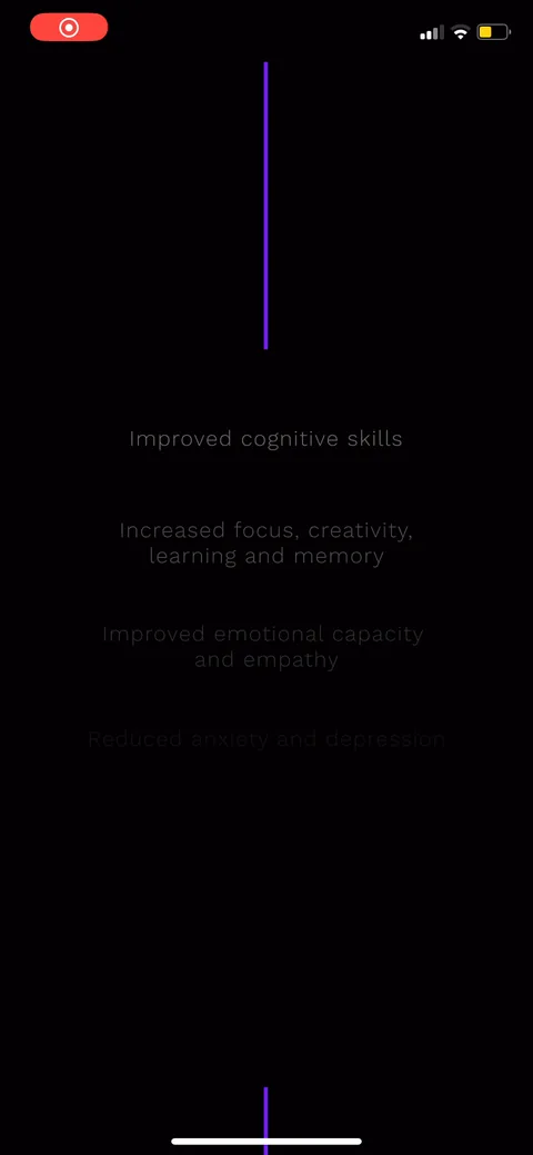 Rise onboarding screen 2