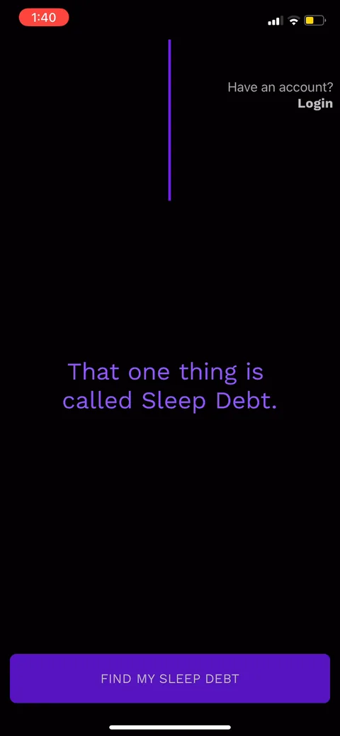 Rise onboarding screen 5: The payoff: the miracle drug is sleep