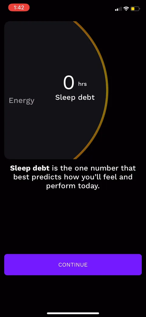 Rise onboarding screen 48