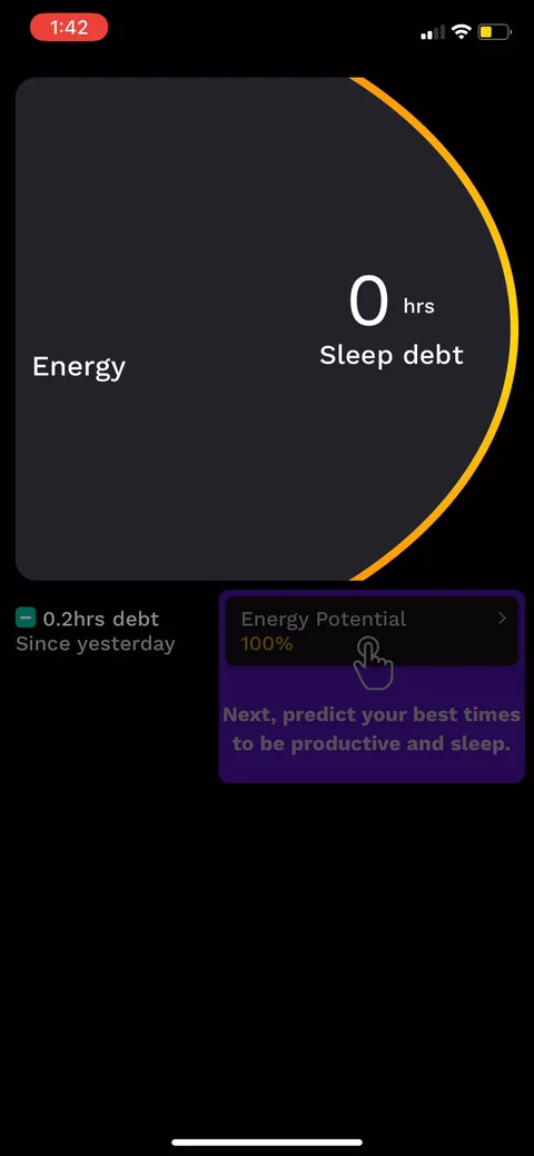 Rise onboarding screen 52