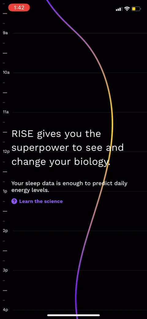 Rise onboarding screen 59