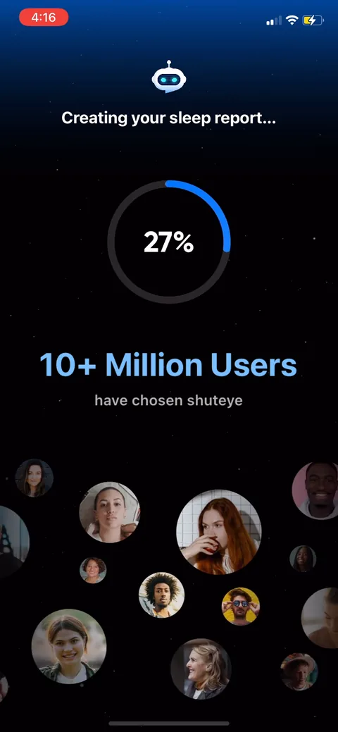 Shuteye onboarding screen 49