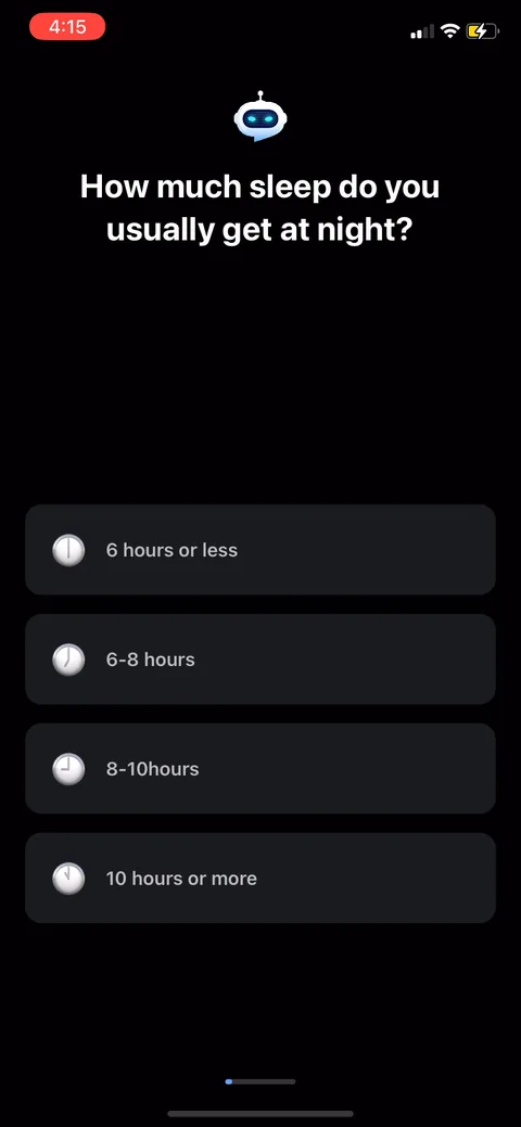 Shuteye onboarding screen 7