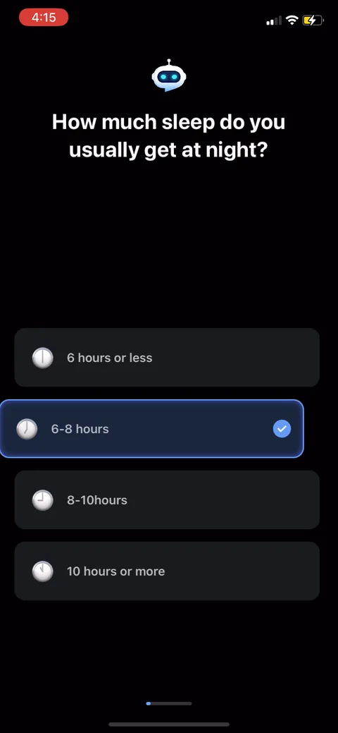 Shuteye onboarding screen 8