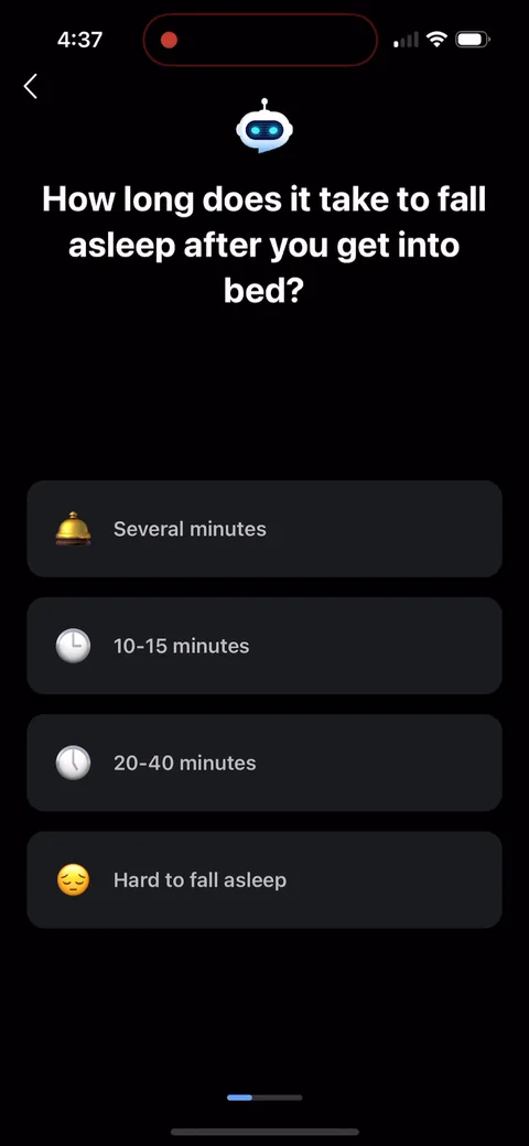 Shuteye onboarding screen 16