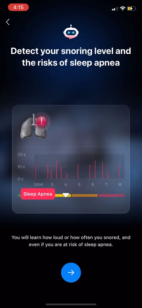 Shuteye onboarding screen 21