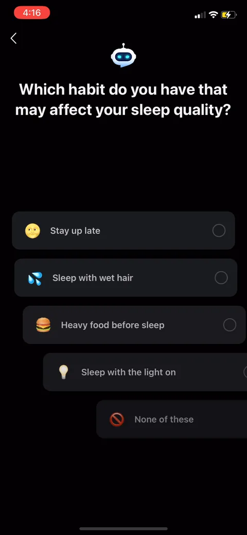 Shuteye onboarding screen 36