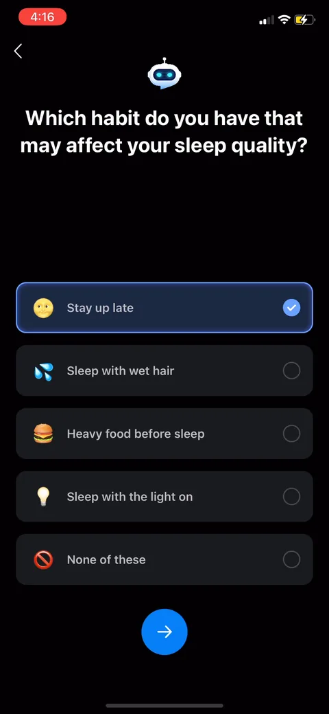 Shuteye onboarding screen 38