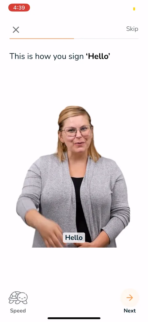 Signlab Asl Bloom onboarding screen 10
