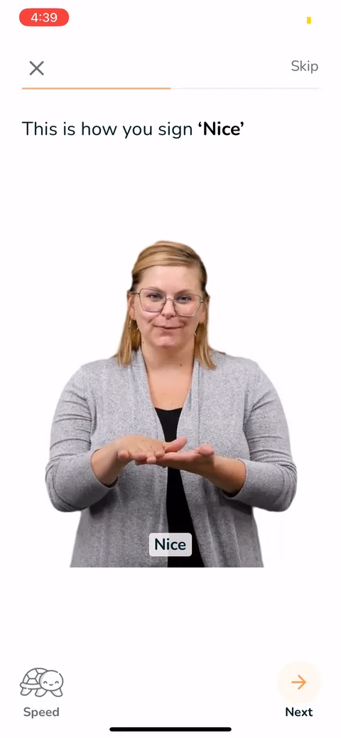 Signlab Asl Bloom onboarding screen 16