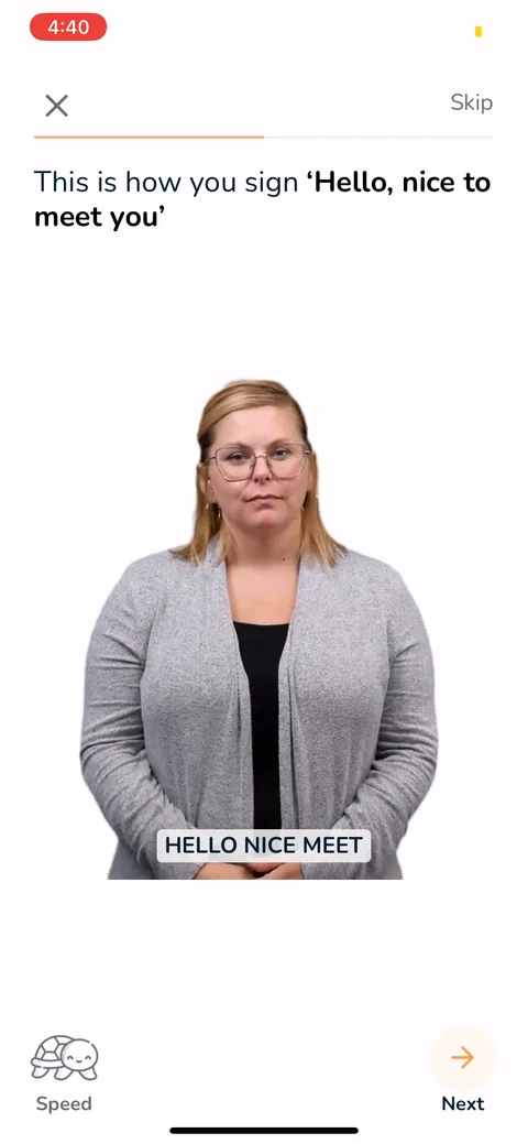 Signlab Asl Bloom onboarding screen 33