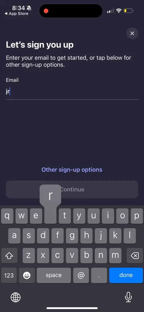 Simple Fitness onboarding screen 7